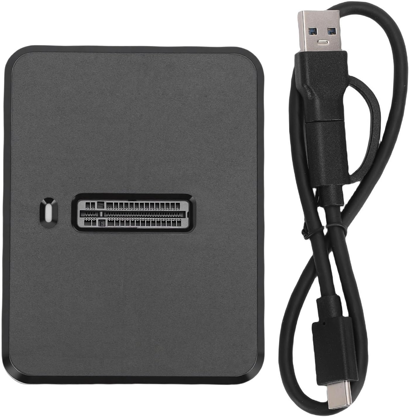 LICAEVEY M.2 10Gbps, 2230/2242/2260/2280 SSD to USB Adapter NVMe & SATA to USB C Docking Station, Aluminum Alloy