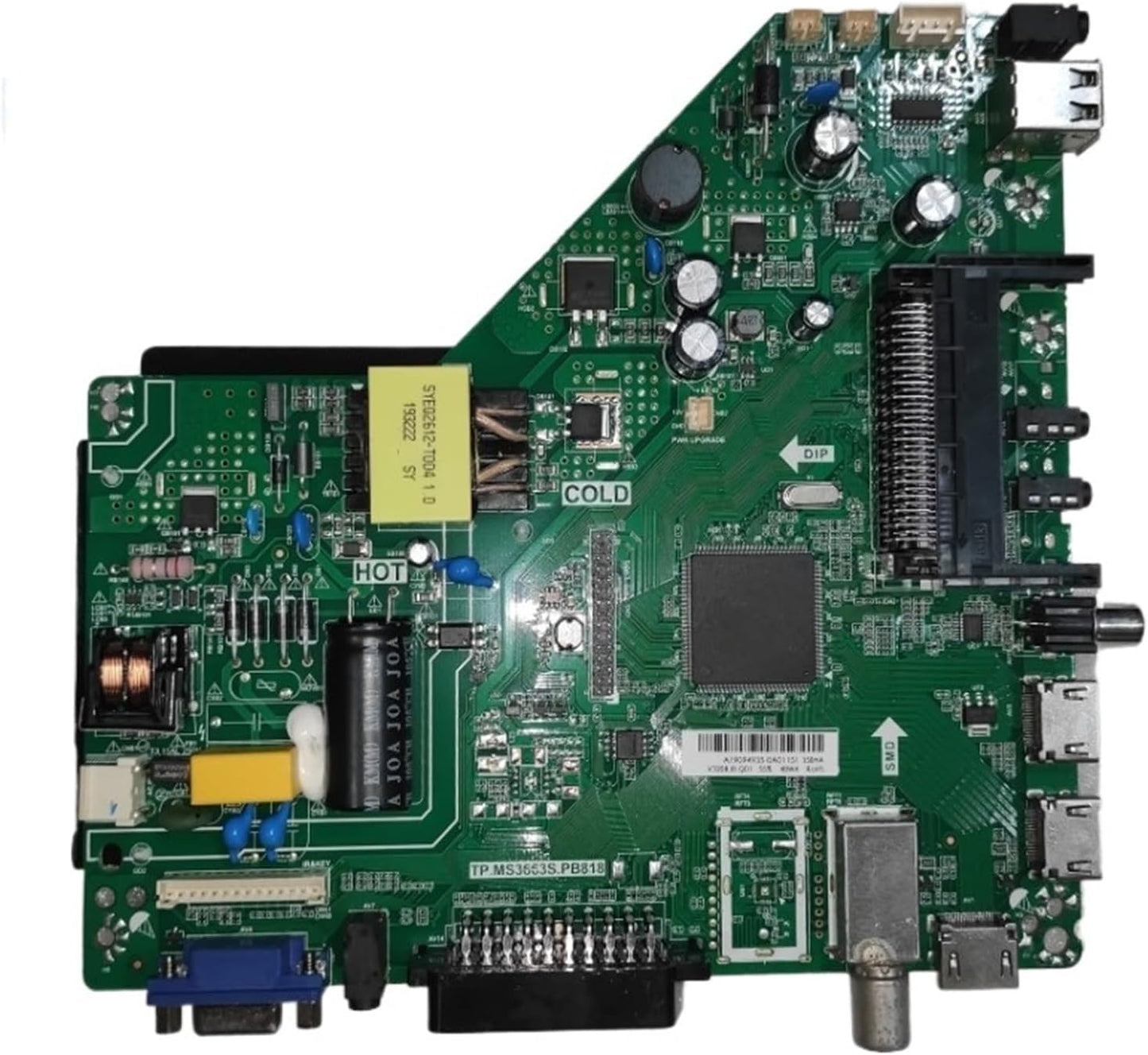 TP.MS3663S.PB818 34-44v 550ma 1366x768(NO LCD LED TV Three-in-one TV Motherboard Backlight Voltage T NO SD NO CI)