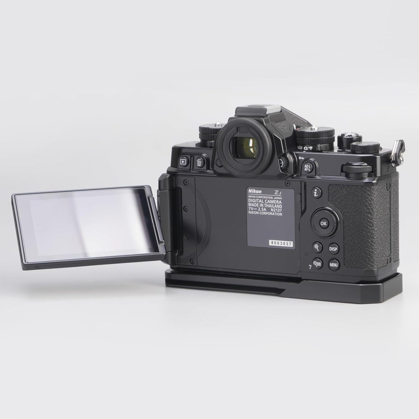 FocusFoto Quick Release Baseplate QR Plate Mount for Nikon Zf Mirrorless Camera, Compatible with Arca-Swiss Standard