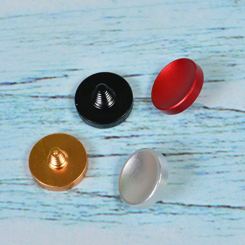 Comimark 4Pcs 10mm Soft Metal Shutter Release Buttons for Enhanced Comfort
