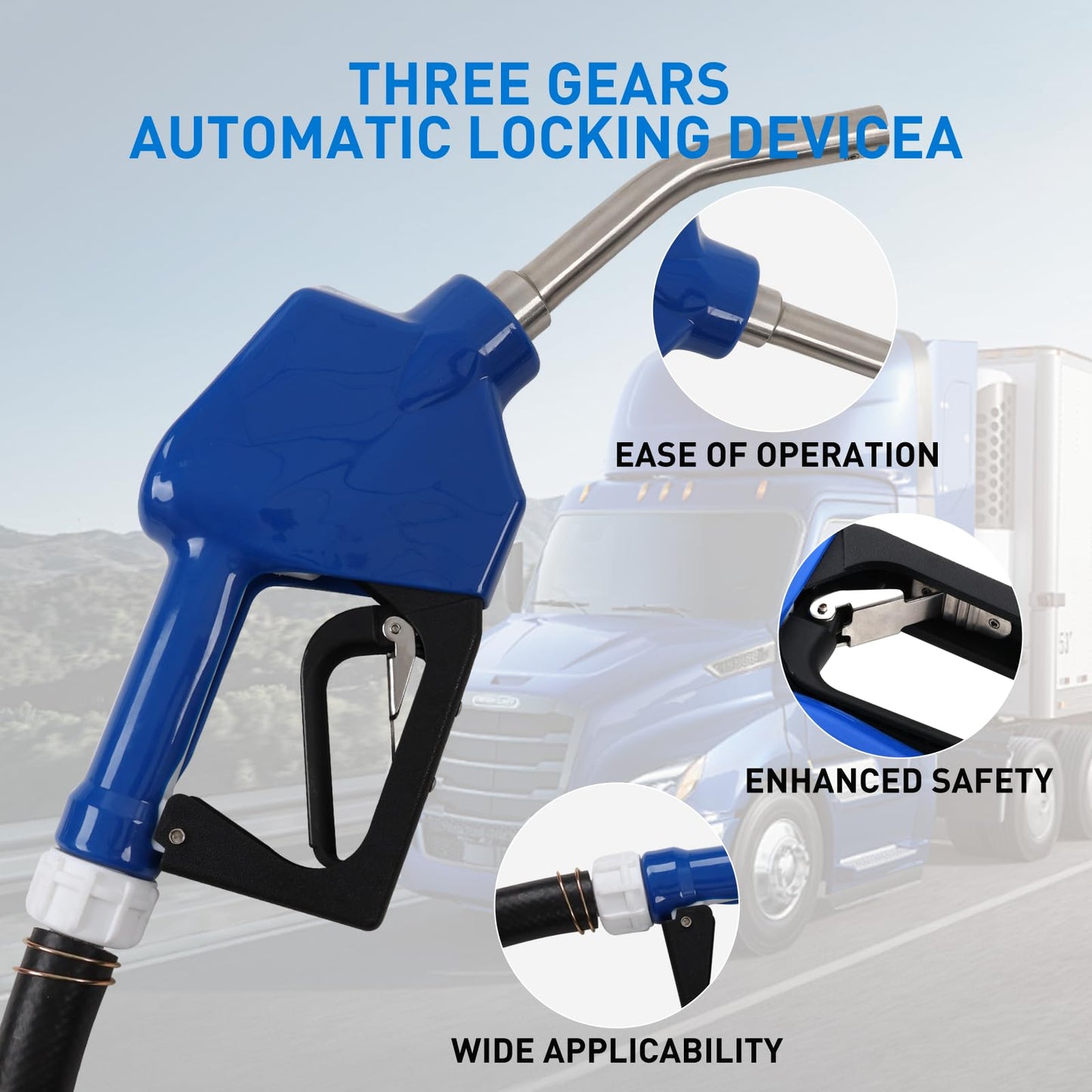 NEW DEF Pump - 110 Volt,Diesel Exhaust Fluid DEF Pump, Pump Kit for DEF, Drums, And Wall Mounts, Includes DEF Pump,Flow Meter,Coupler,SS Auto Nozzle,20' Hose