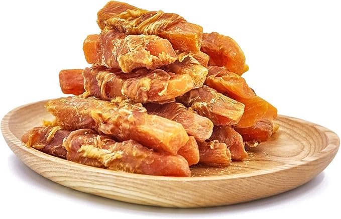 Jungle Calling Chicken & Sweet Potato Dog Treats ??Gluten-Free, Grain-Free, High-Protein Natural Chews for Medium/Large Breeds, Edible Pet Snacks,10.6 oz