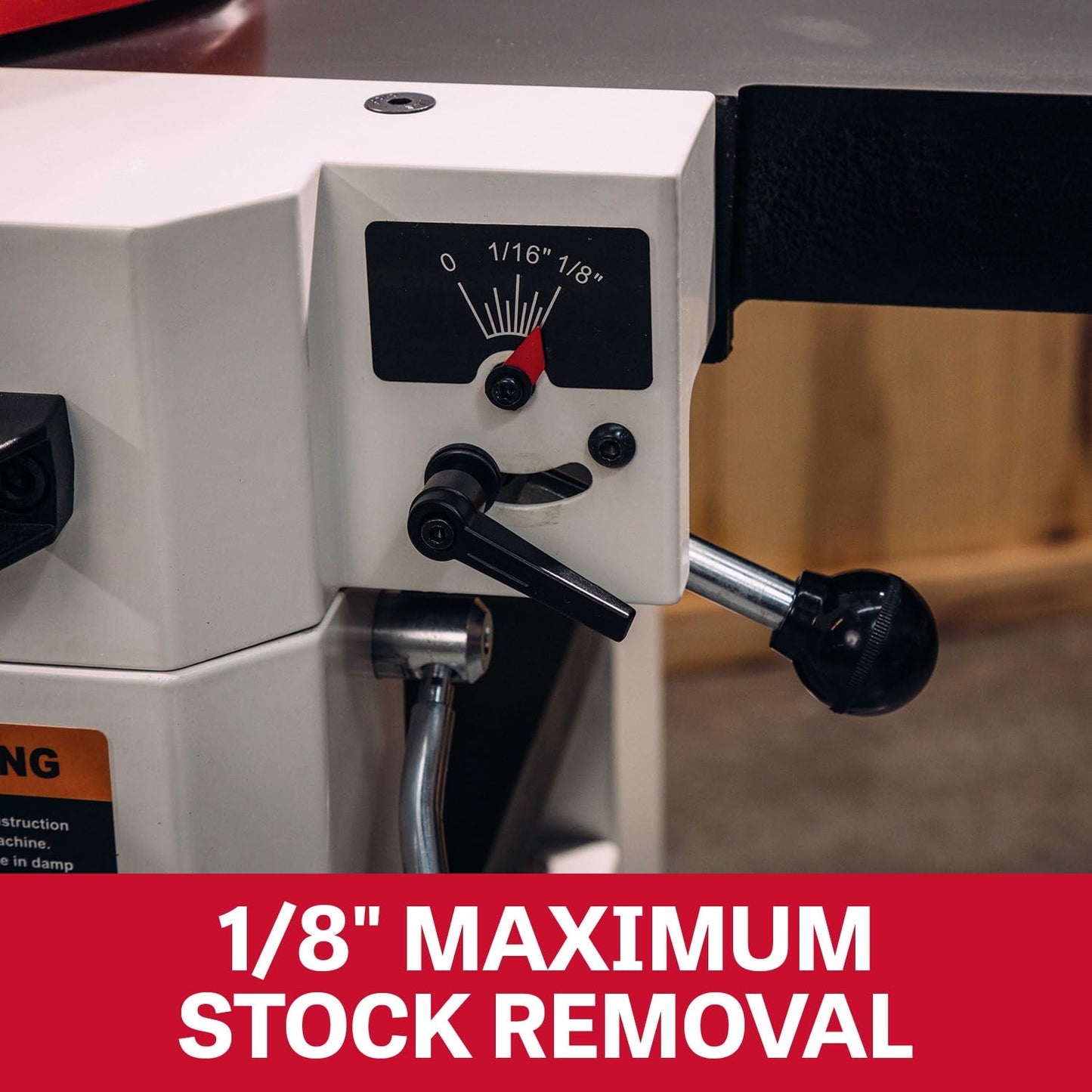 Jet 12-Inch Planer/Jointer, Straight Knife Cutterhead, 3 HP, 230V 1Ph (Model JPJ-12B)