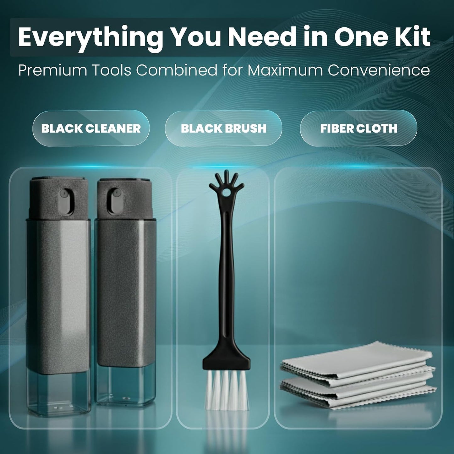 Youviz Car Screen Cleaner Spray Kit for Display & Touchscreens, Phone and iPhone Cleaner, iPad, Laptop, Computer