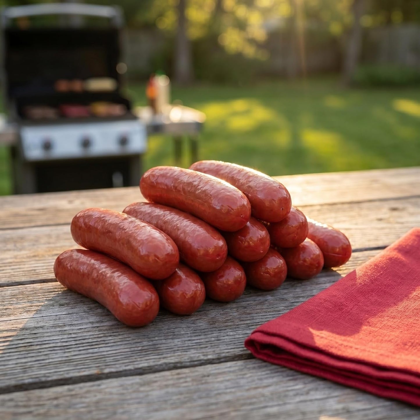 10Pcs CLISPEED Hot Dog Toy - Fake Sausage Props, Realistic Food Models for Photography, Party Table Decor, Kitchen Home