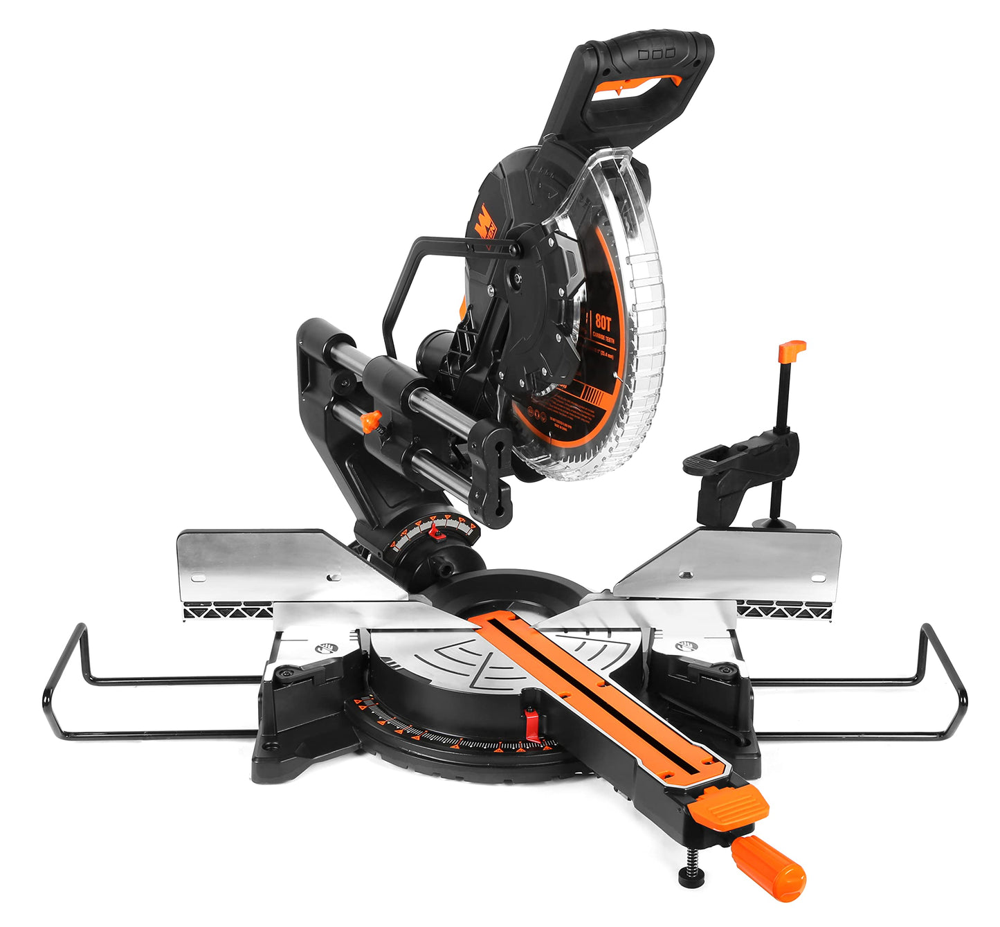 WEN MM1215 15-Amp 12-Inch Dual Bevel Sliding Compound Miter Saw with LED Cutline