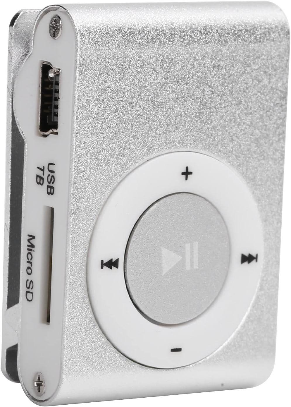 Zopsc-1 Mp3 Mp3 Lightweight Back Clip Player,Portable Mini Player Backclip Lossless Sound Music Player for Running