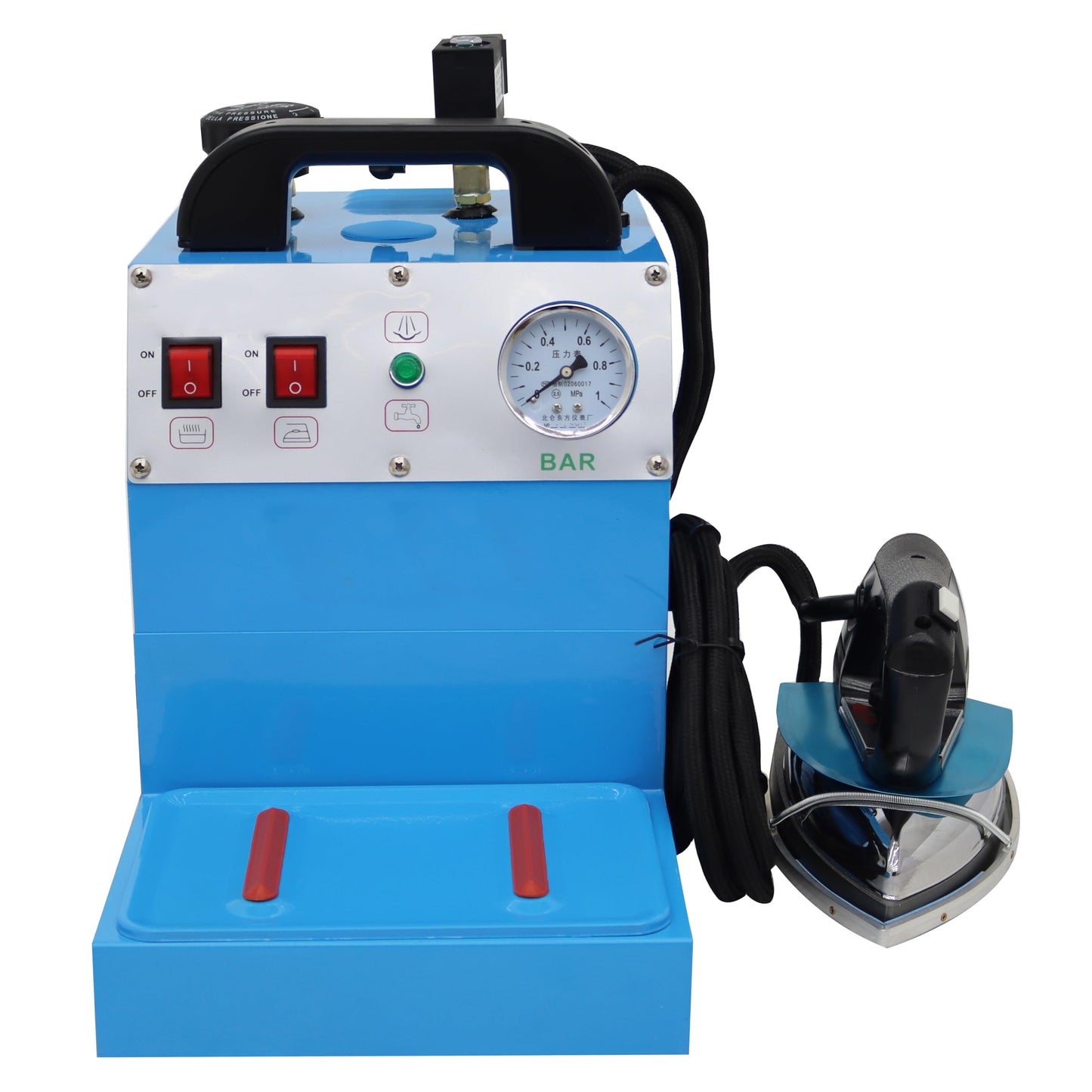 TECHTONGDA Iron Commercial Electric Steam Iron with 4L Water Tank 110V
