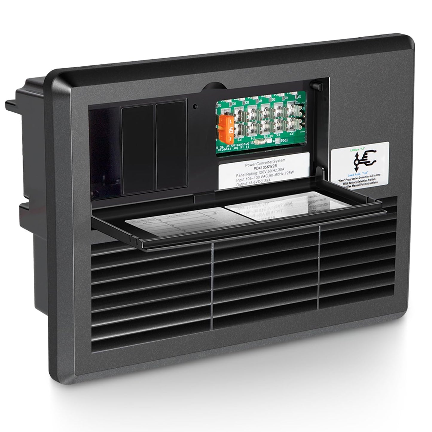 PD4135KW2BV RV Power Converter - PD4100 Series All-in-One AC/DC Distribution Power Center with Intelligent Management