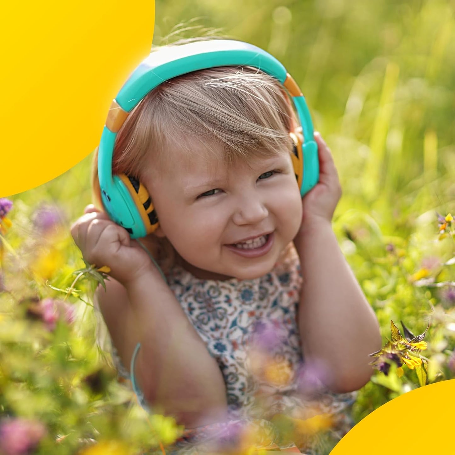 1-7 85dB Headset Kidrox Wired Toddler Headphones for Years Old Volume Limited Baby Headphones for Plane and Car Travel