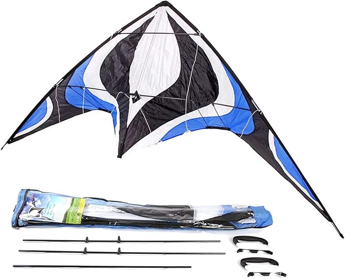 Babyeden Large Dual Line Stunt Kite, 84 Inch Wide Entry-Level Sport Kite for Adults and Teenagers