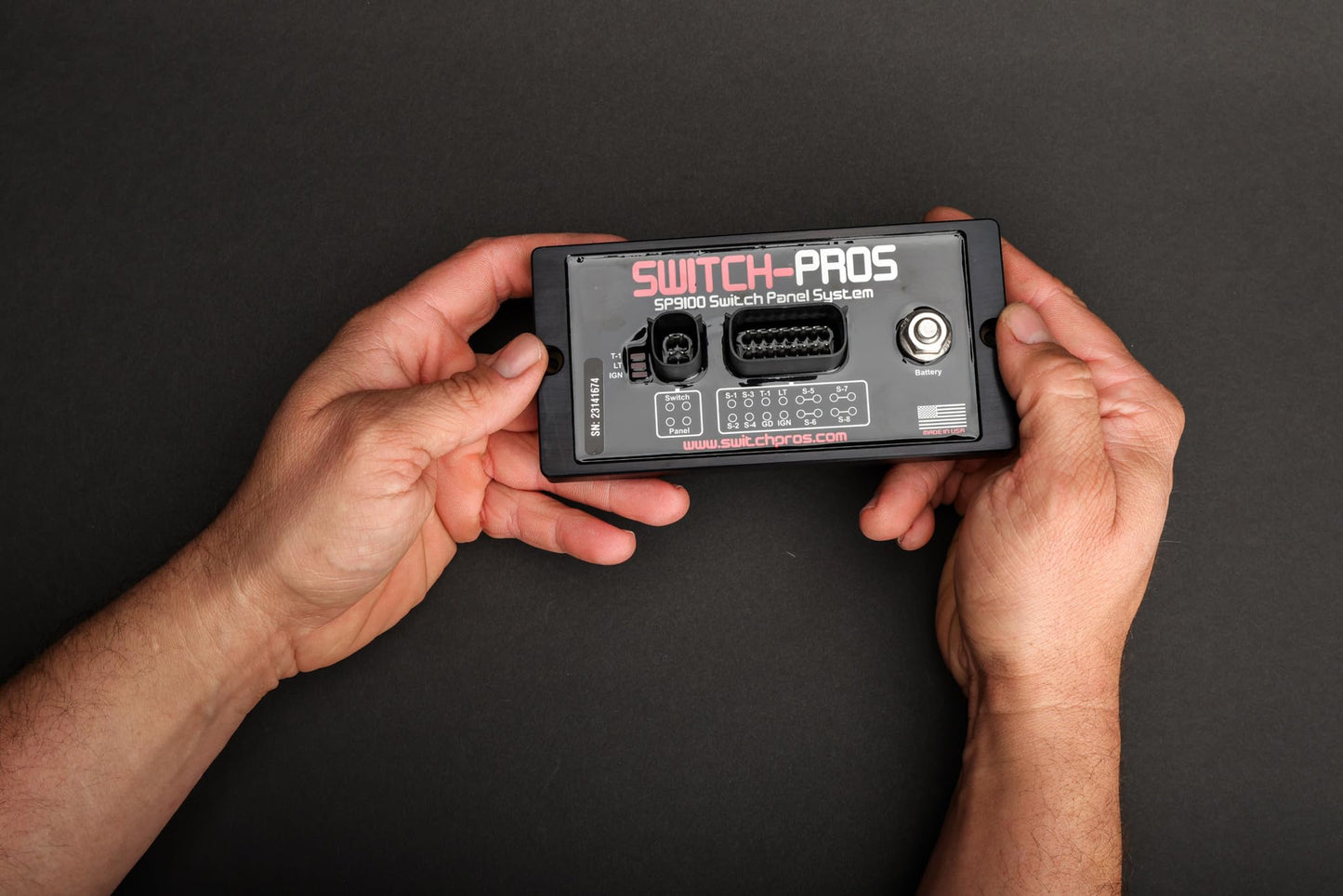 Switch Pros SP-9100 8-Switch Panel Power System With Concealed Mounting Hardware