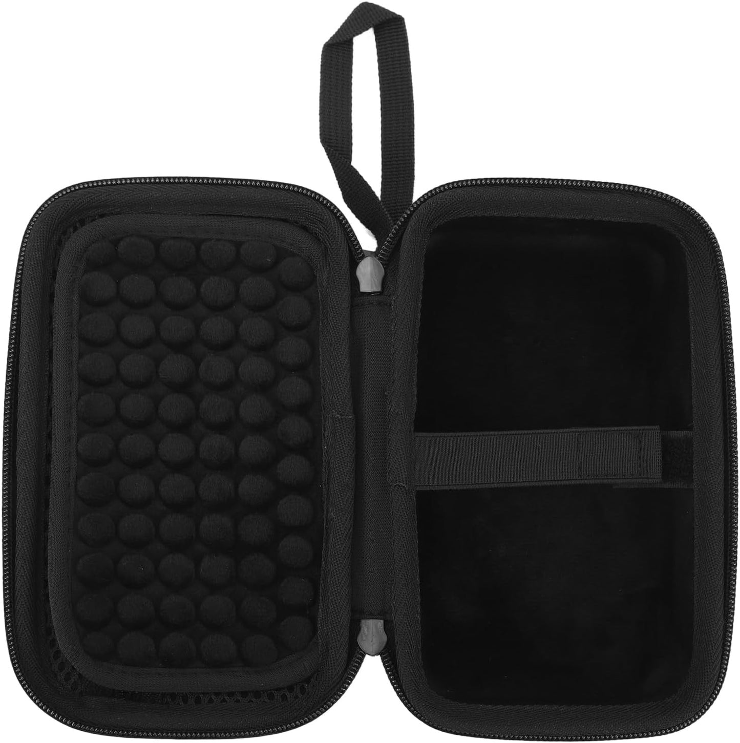 Vikye 5 inch Camera Monitor Carrying Case, Dual Layer Storage with Hard EVA Shell, Portable Design for Mirrorless