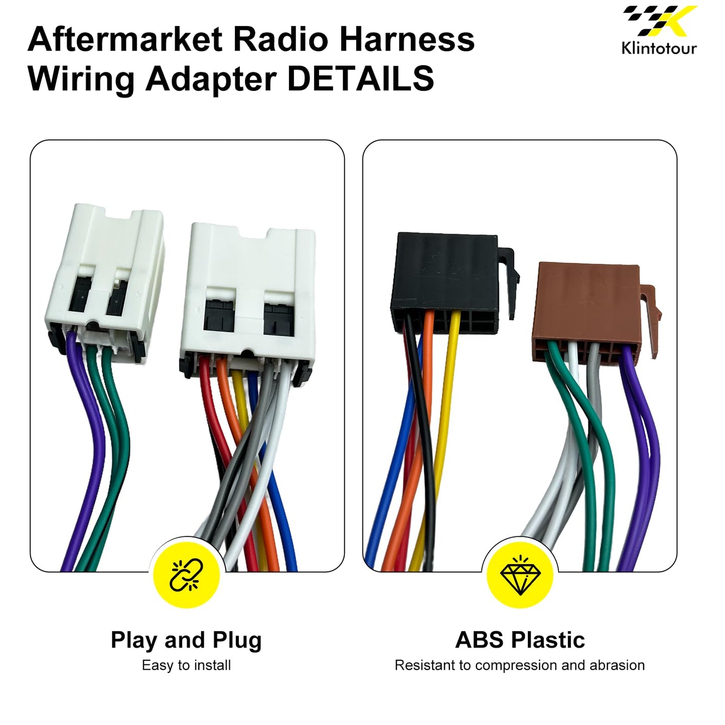 1995-2013/Infiniti 1997-2012, FX35 FX45 G20 I30 Q45 QX4 QX56 Aftermarket Radio Wiring Harness Compatible with Nissan