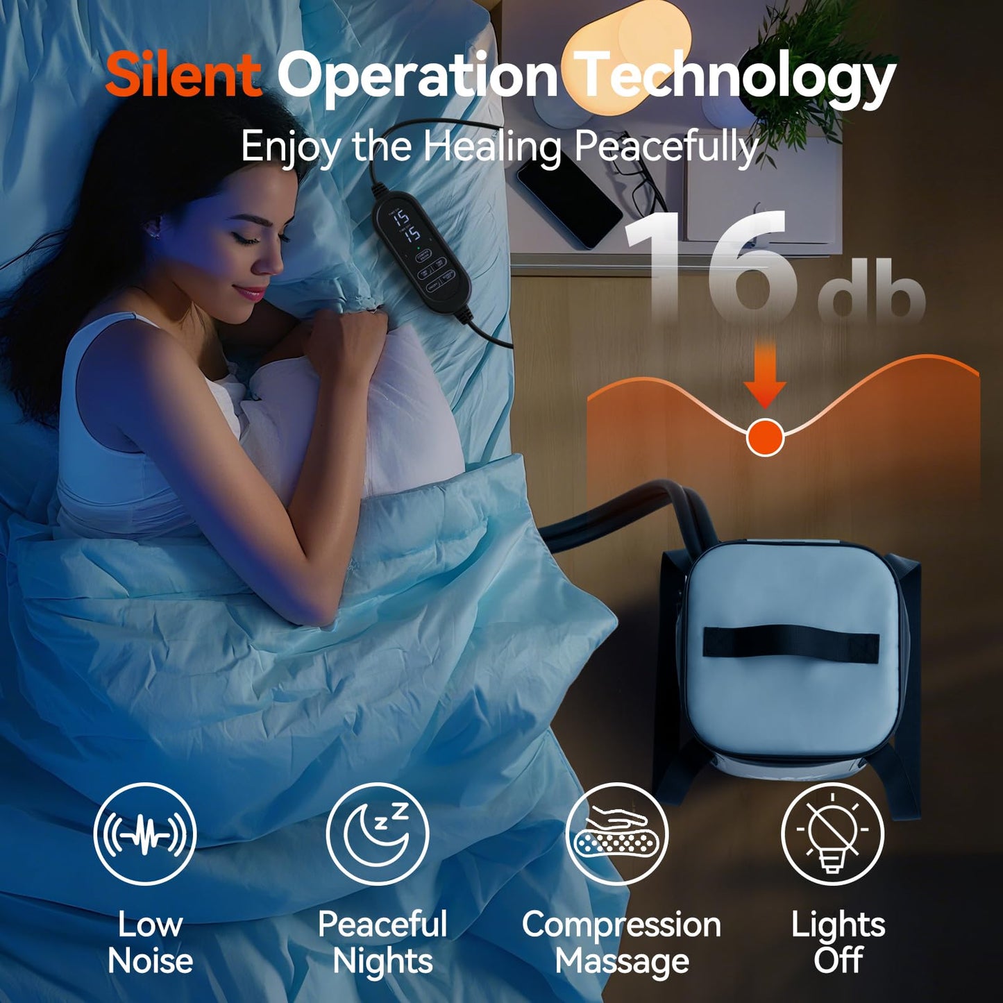 Reezedify Ice Machine for Knee Shoulder Hip After Surgery w/Compression, Cold Therapy Machine for Knee Replacement, Cryotherapy for Post Surgery Recovery, Ice Therapy Pack Wrap for Injuries