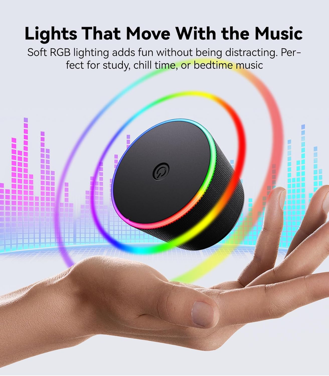 dbsono 3-in-1 Small Portable Bluetooth Speaker - Mother's Day & Graduation Gifts, Magnetic Phone Stand Speaker