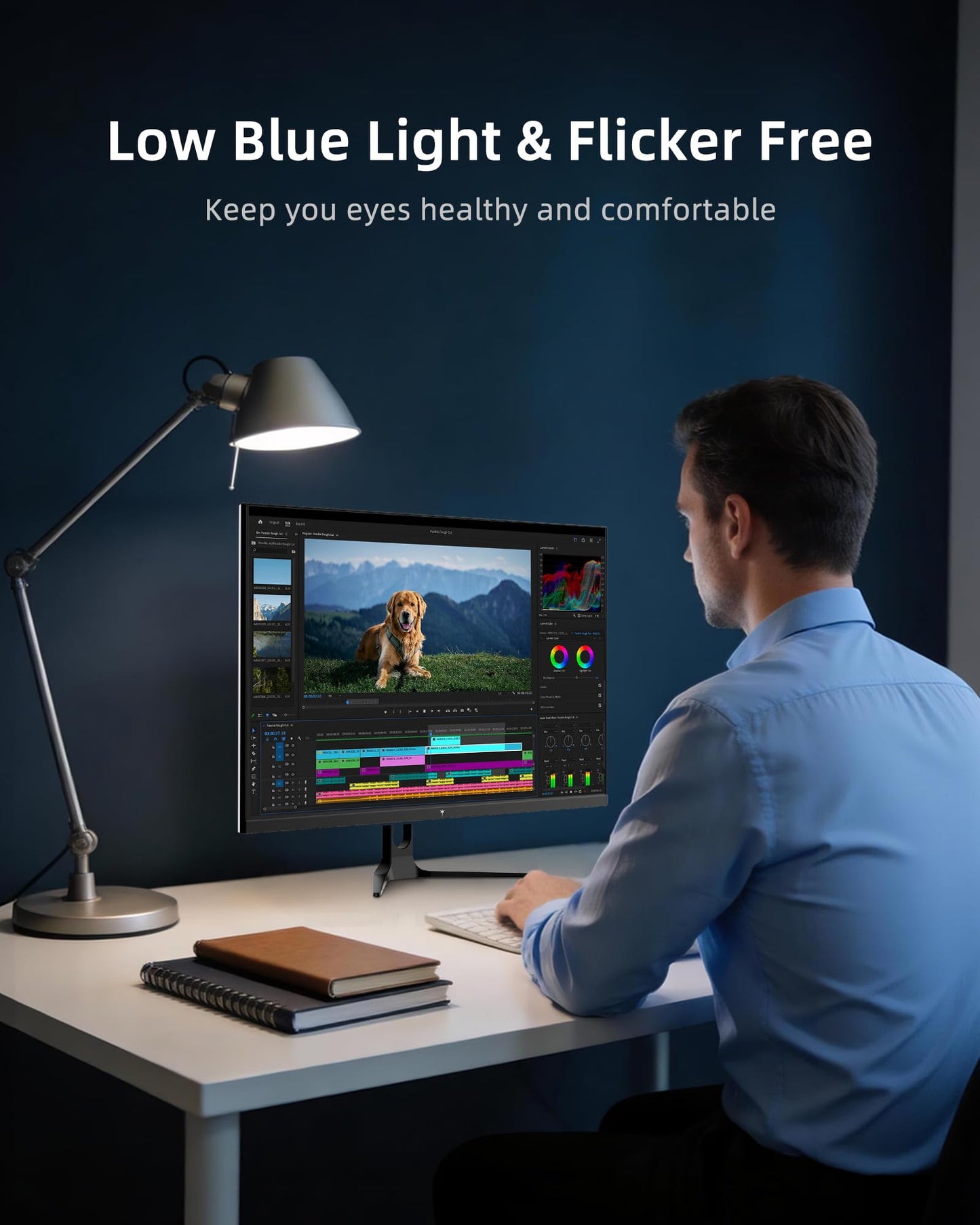 KTC 32 Inch 2K Computer Monitor, QHD (2560 x 1440) 120Hz Monitor with IPS Panel, Adaptive Sync, HDR10, HDMI/DP, Tilt Adjustable, VESA Compatible, Eye Care PC Monitor for Office Gaming, White