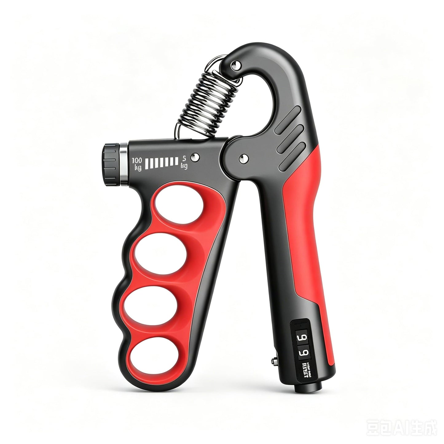 Grip Strength Trainer,11-220LBs Adjustable Resistance Grip Strength Trainer with Counter,Ergonomic Design, Forearm Strengthener for Injury Recovery and Muscle Building