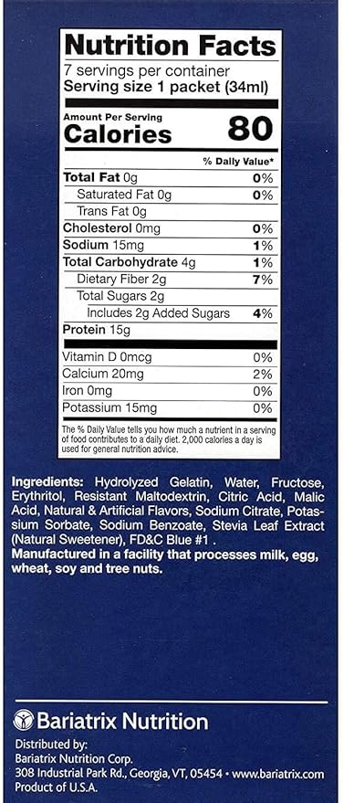 PROTIFIT - High Protein Liquid Fruit Drink Concentrate Mix, 15g Protein, Fat Free, Low Carb, Low Calorie, Ideal Protein Compatible, 7 Servings Per Box (Blue Raspberry)
