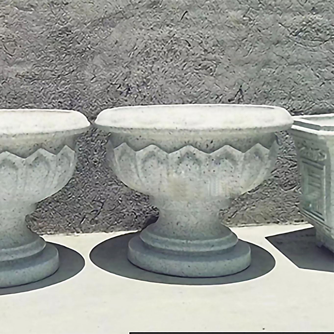 Arthevermil ABS Mold for Classical Pedestal Planter – Reusable Flower Pot Mold for DIY Concrete Garden Urn, Home Patio Balcony Outdoor Decoration