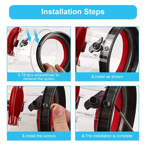 Fixbetter Dust Bin Bucket Top Fixed Sealing Ring for Dyson V11 V15 SV14 SV15 SV22 Vacuum Cleaner Replacement Repair Part Accessories