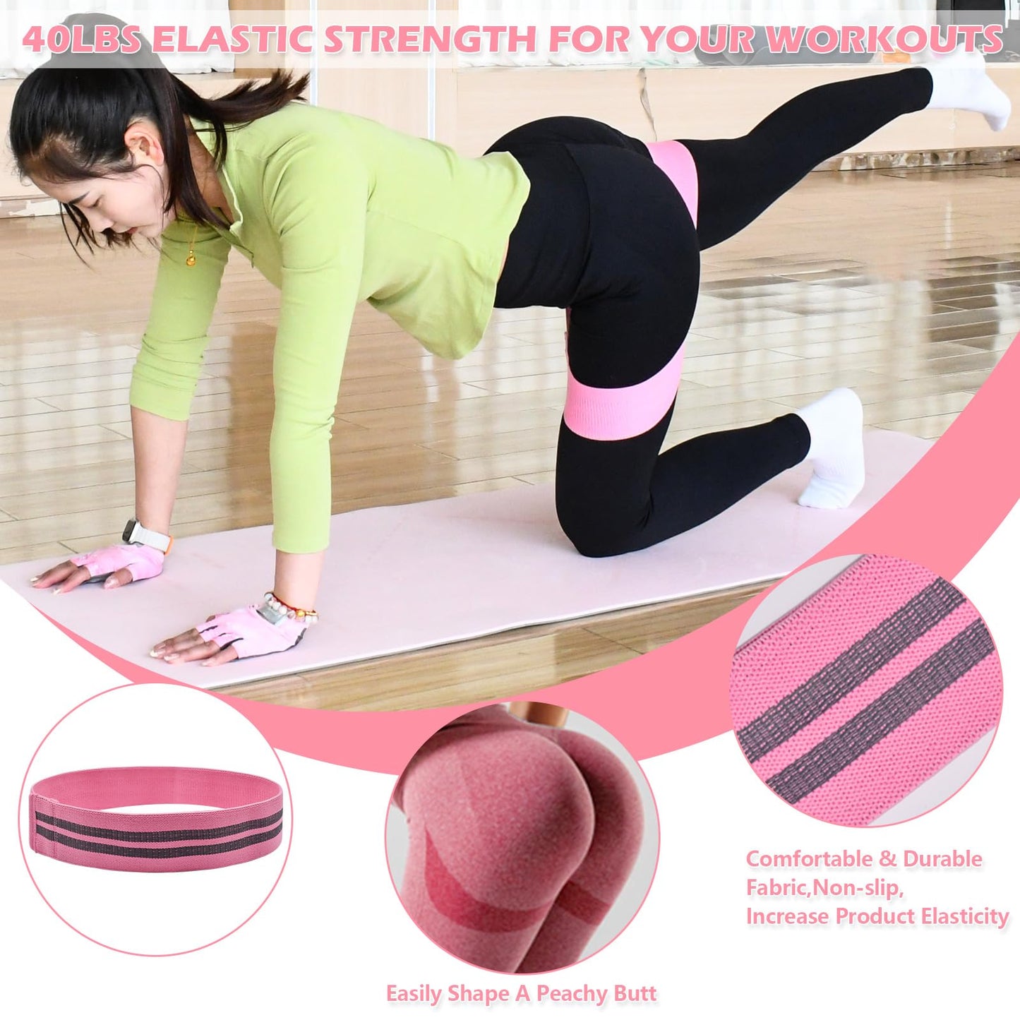 ATENTO 9Pcs Barbell Pad Set for Hip Thrusts, Thick Cushion Hip Thrust Pad for Relief Pressure from Neck Shoulder, Squat Pad Fits Standard Olympic Bars & Smith Machine, Weight Bar Pad for Bench Press, Lunges, Workout, Leg Exercise- Gym Accessories with Ank