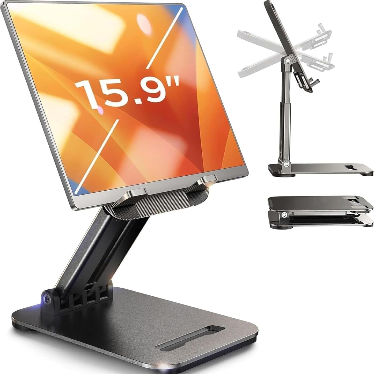 LISEN for iPad Stand Tablet Holder for Desk, Office Desk Accessories for Men Women Moms Gifts Home Office Dorm