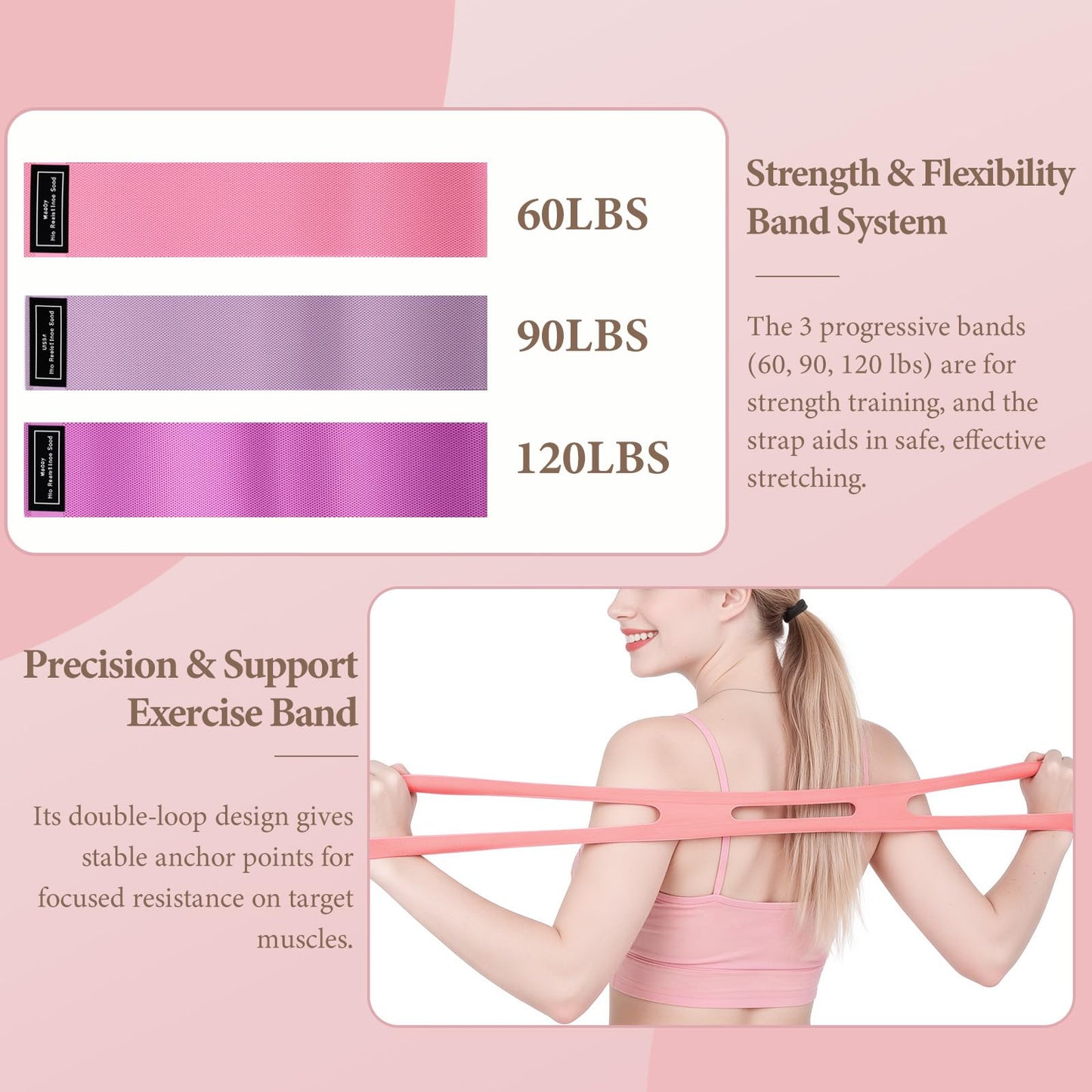 LZCDUDU Pink Pilates Ring Kit with 14 inch Magic Circle & Foam Roller, Ergonomic Home Workout Equipment Set, Full Essentials for Women Beginners - Includes Exercise Guide & Storage Bag