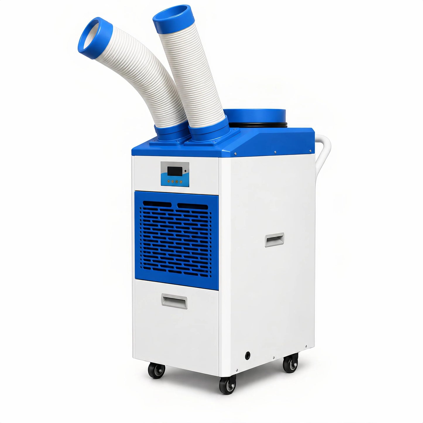 AMARITE Industrial Portable Air Conditioner – 12000 BTU Dual Hose Spot Cooler with Digital Controls & Timer, for Indoor/Outdoor Use, R32 Refrigerant