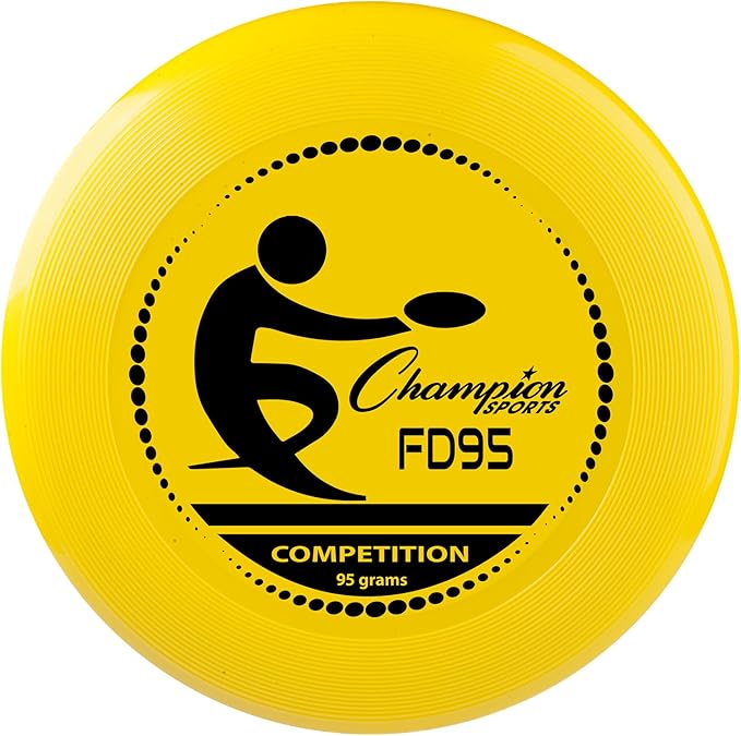 Champion Sports Competition Plastic Discs, Assorted Color