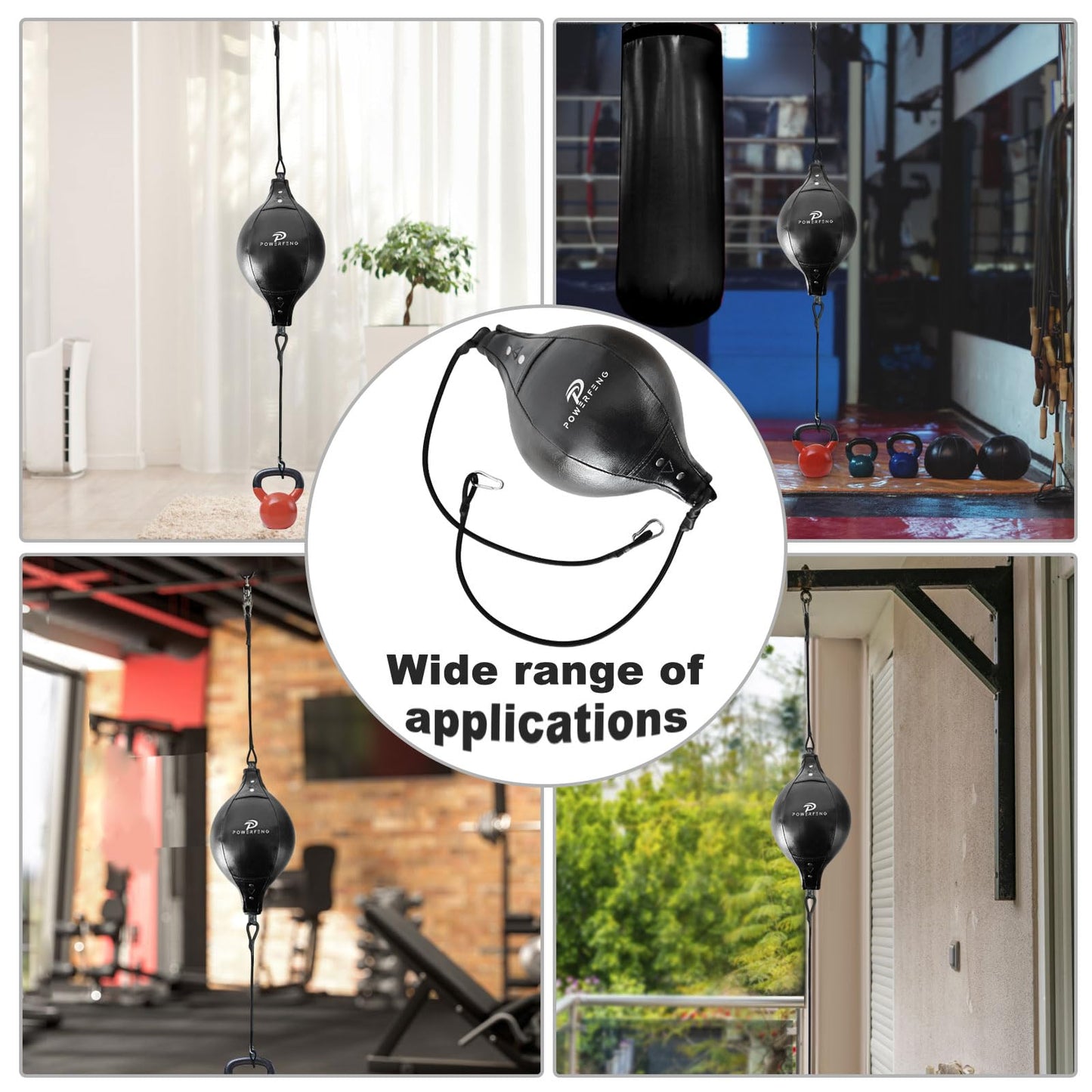 Double End Boxing Speed Bag: Double End Punching Speed Bags for Boxing Reaction Agilit & Hand Eye Coordination Training