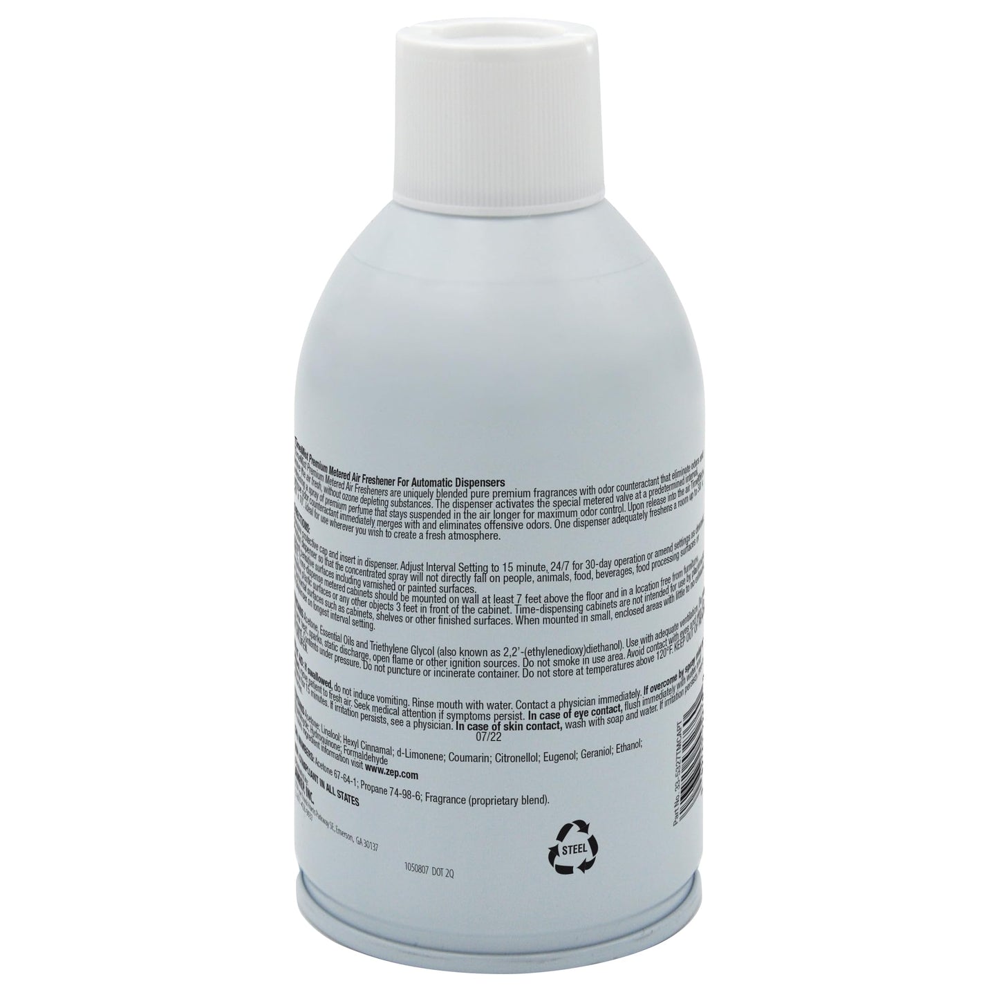 TimeMist Premium Metered Air Freshener Refill - Lavender Lemon - 7.1 oz (Case of 12) - 1042757- Lasts Up To 30 Days and Neutralizes Tough Unwanted Odors