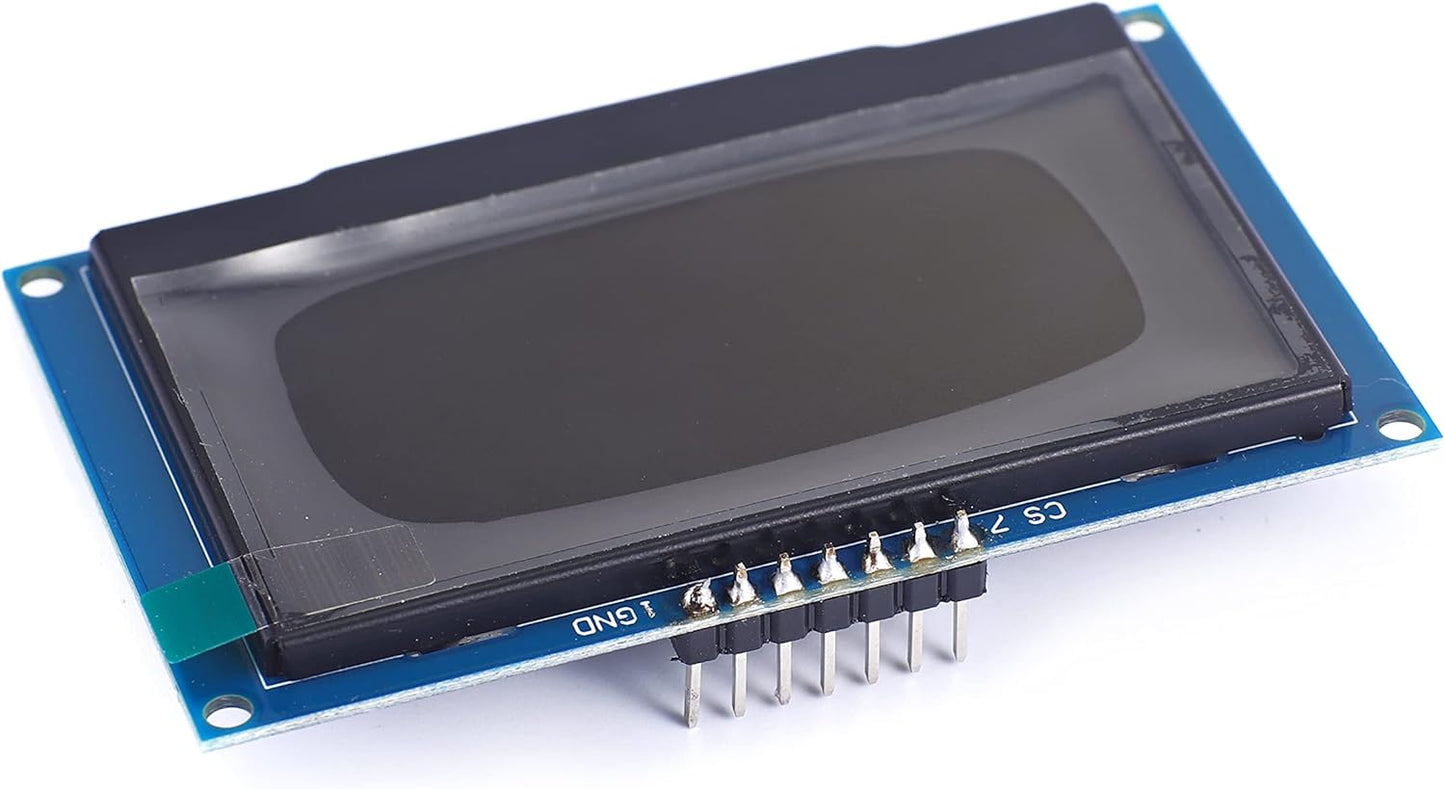 Teyleten Robot 2.42 inch 128x64 SSD1309 7 I2C R3 OLED LCD Display Module Pin SPI/IIC Serial Interface for Arduino UNO