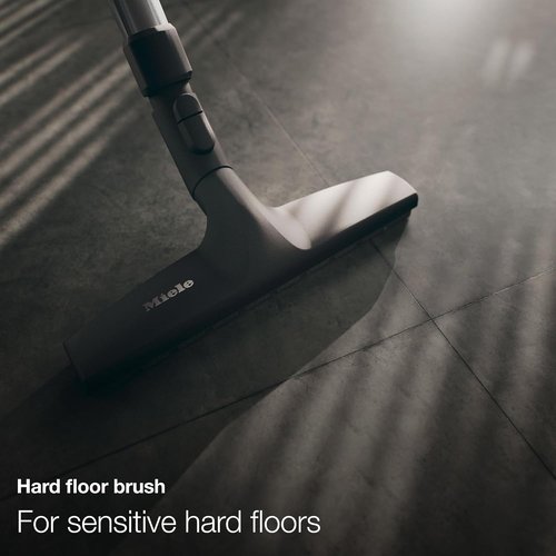 Miele Classic C1 Turbo Team Canister Vacuum - Portable Tech Blue Bagged Design for Home Cleaning