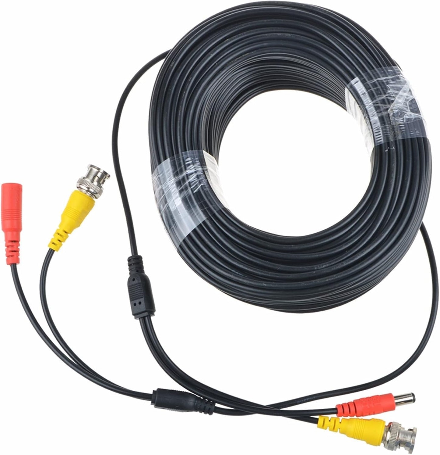 150ft Black BNC Video Power Cable for DVR Security Cameras