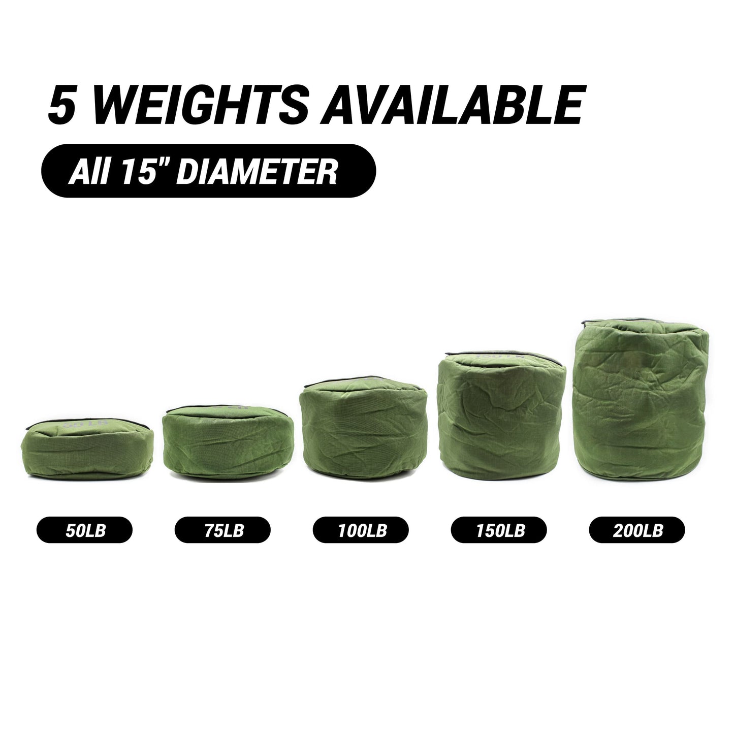 Shogun Sandbags for Working Out – Heavy Duty Workout Sandbag for Weight Training, Cross Training, Strongman, Fitness & Military Use – Adjustable Exercise Sand Bags for Full Body Training