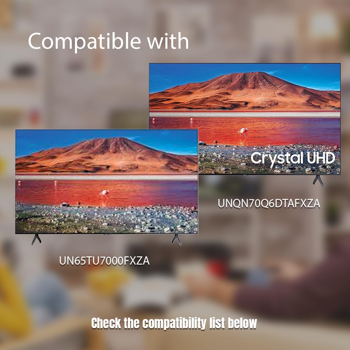 Ceybo BN63-18873A BN63-18874A 65"" Inches TU7000 TU700D Stand Legs Models only Crystal Series Models fit Samsung NOT