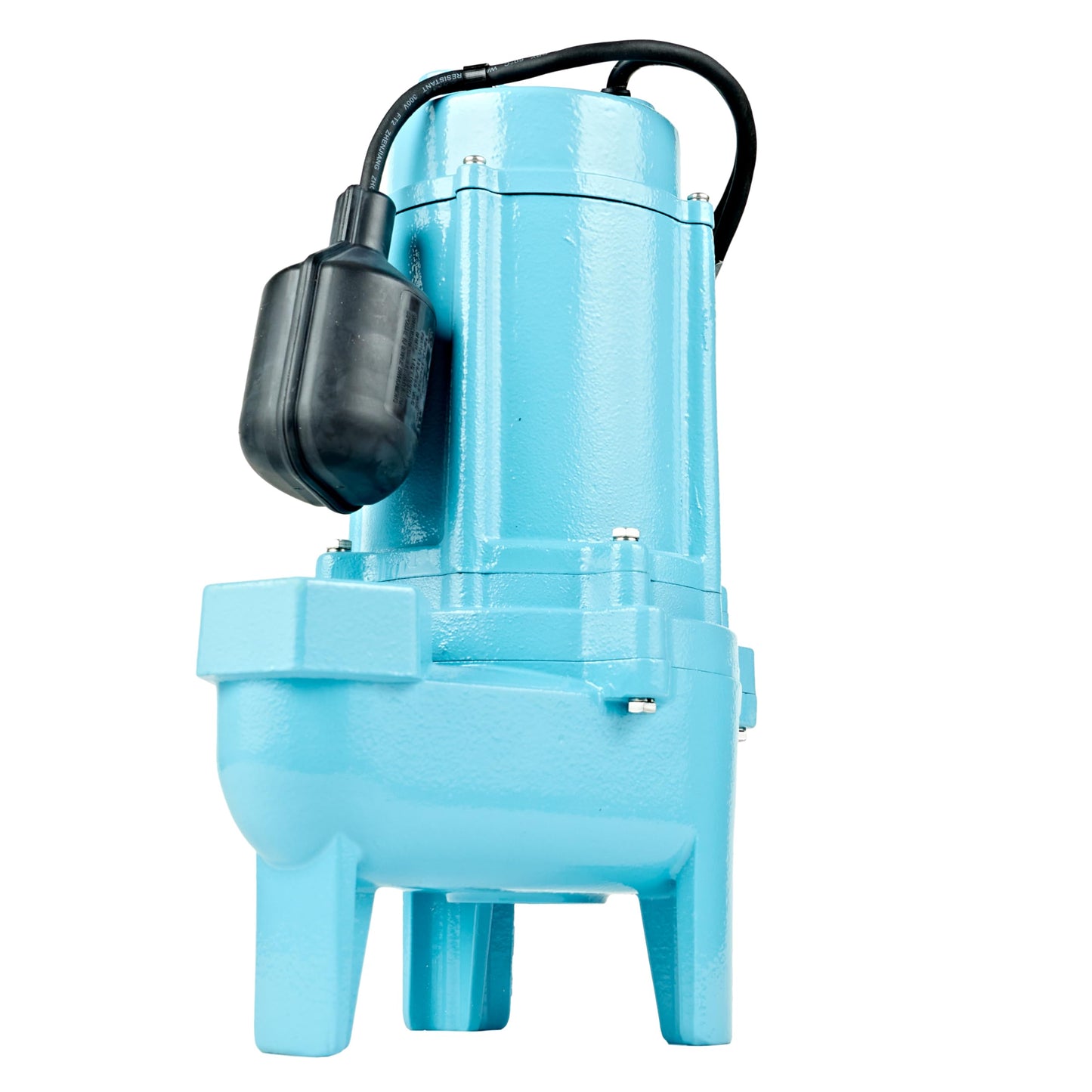 Little Giant 15SC-CIA-RF 115 Volt, 3/4 HP, 7800 GPH, Sewage Pump with Piggy-back Tethered Float Switch, 20-Ft. Cord, Blue, 14942786