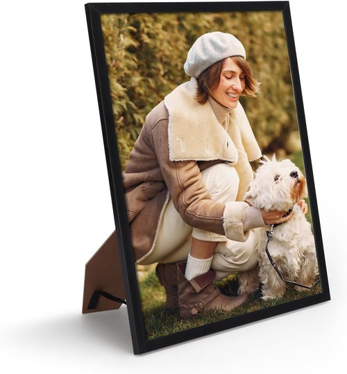 Giftgarden 11x14 Picture Frame - Elegant Black Thin Frame for Wall & Tabletop Display
