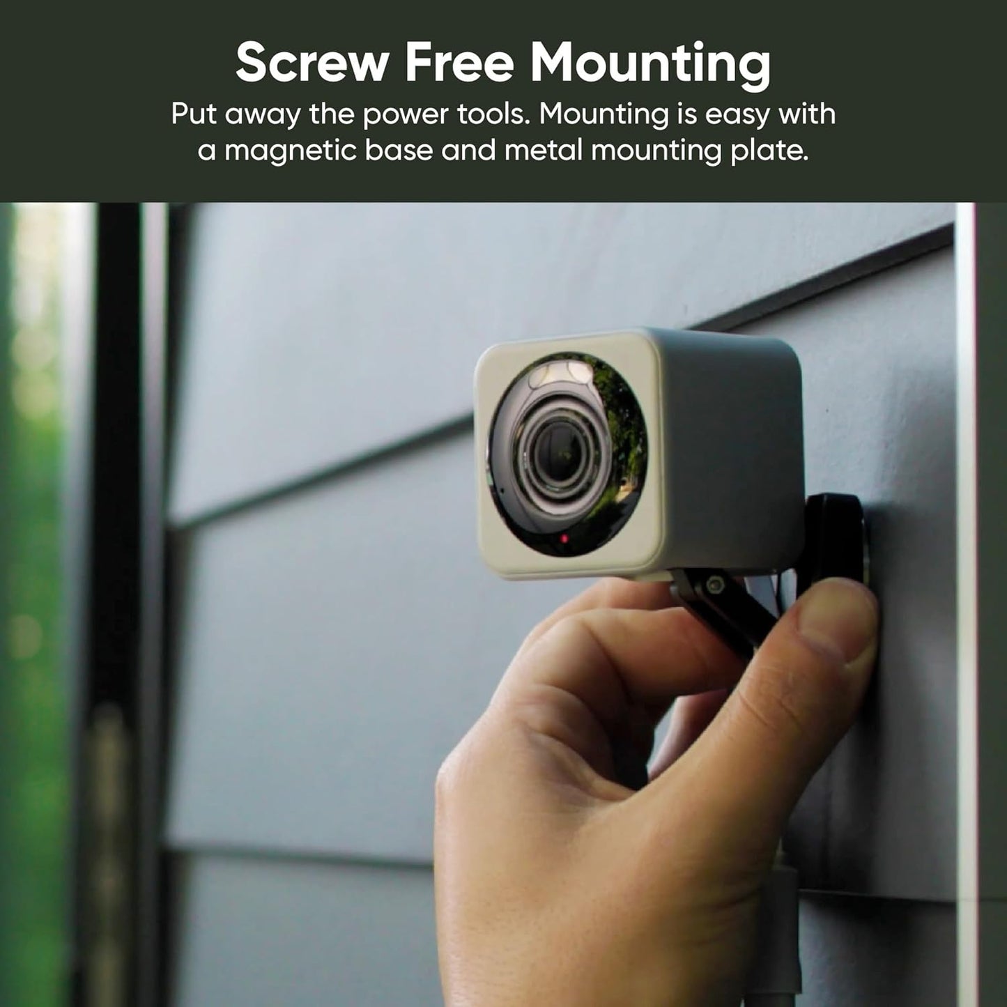 WYZE v4 2.5K Cam (Latest Model), AI Security Camera, Indoor/Outdoor Cameras for Home Security, Baby Monitor & Pet