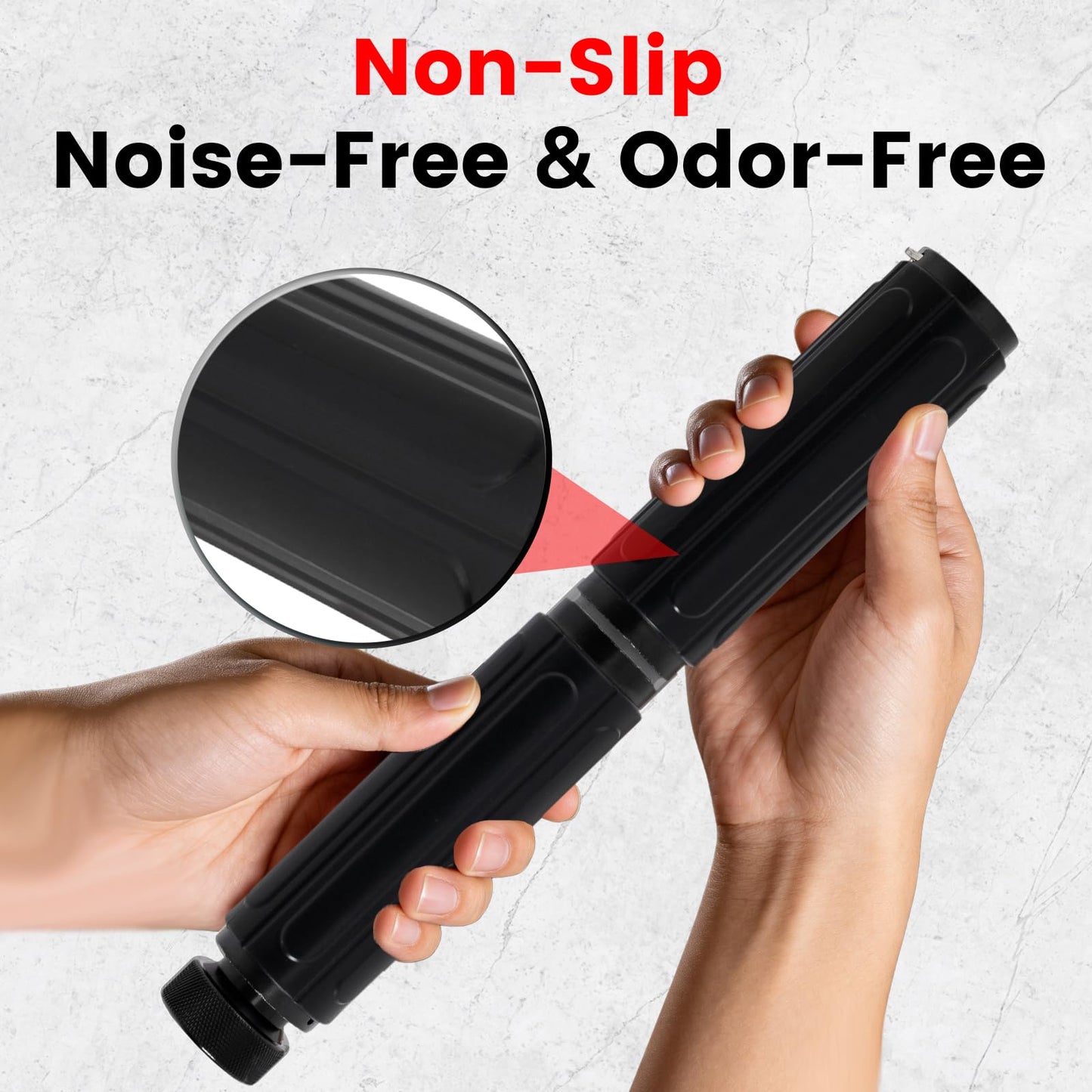 LIZAAL Forearm Strengthener, Adjustable All-Metal Grip Strength Trainer, Wrist Roller & Forearm Exerciser with Silicone Grip, Portable Forearm Strength Trainer for Hand, Wrist & Forearm Workout