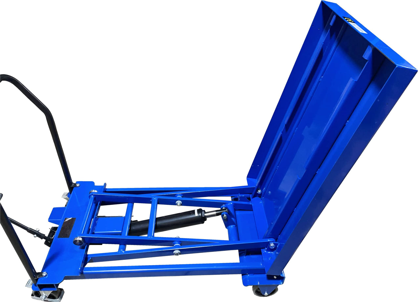 Premium Scissor Lift Table 1100 lbs Capacity 40-1/2" X 24" Platform 13-1/2" to 35-1/2" Height Pake Handling Tools
