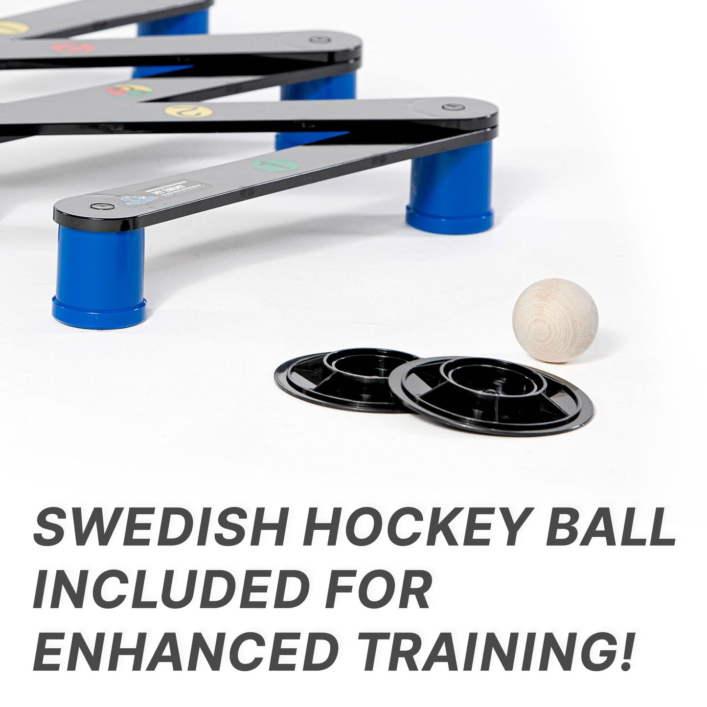 Hockey Revolution Lightweight Stickhandling Training Aid, Equipment for Puck Control, Reaction Time and Coordination - MY ENEMY