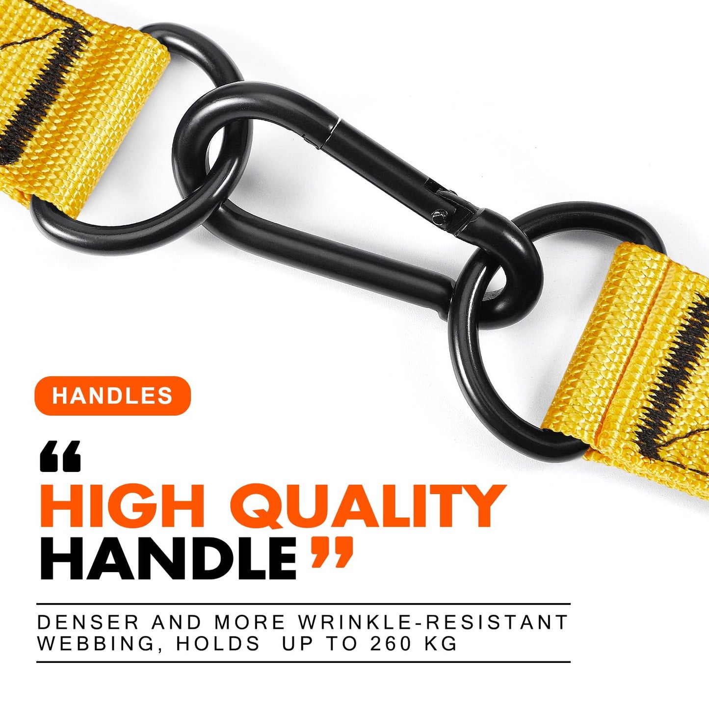 HPYGN Exercise Handles, D Handle Cable Attachment, Grip Attachments for Cable Machine Pulleys, Resistance Bands and Strength Trainers, Pull Down Exercise Accessories, Home Gym Exercise Machine Attachments