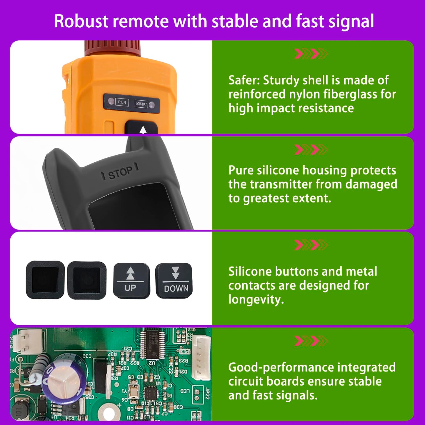 Wireless Overhead Hoist Crane Remote Control Mini 4-Channel 220V 380V Industrial Crane Winch Lift Radio Remote Controller Transmitters and Receiver