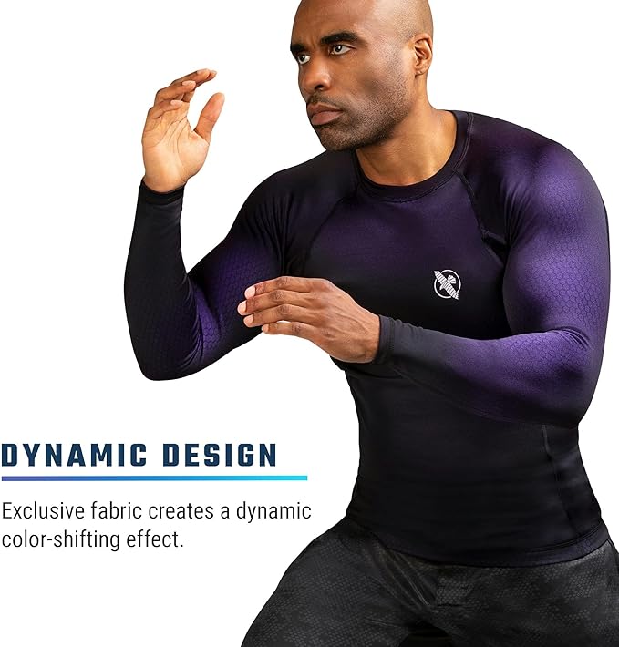 Hayabusa Fusion Long Sleeve Jiu Jitsu Rashguard