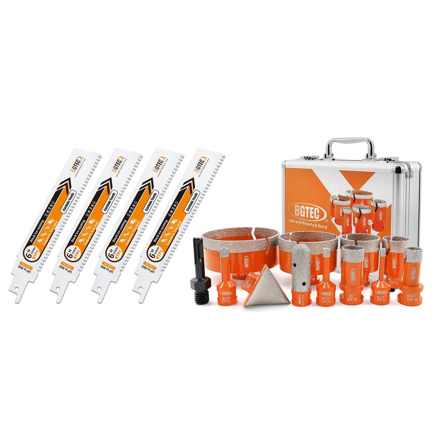 Carbide Reciprocating Saw Blade and Diamond Core Drill Bits