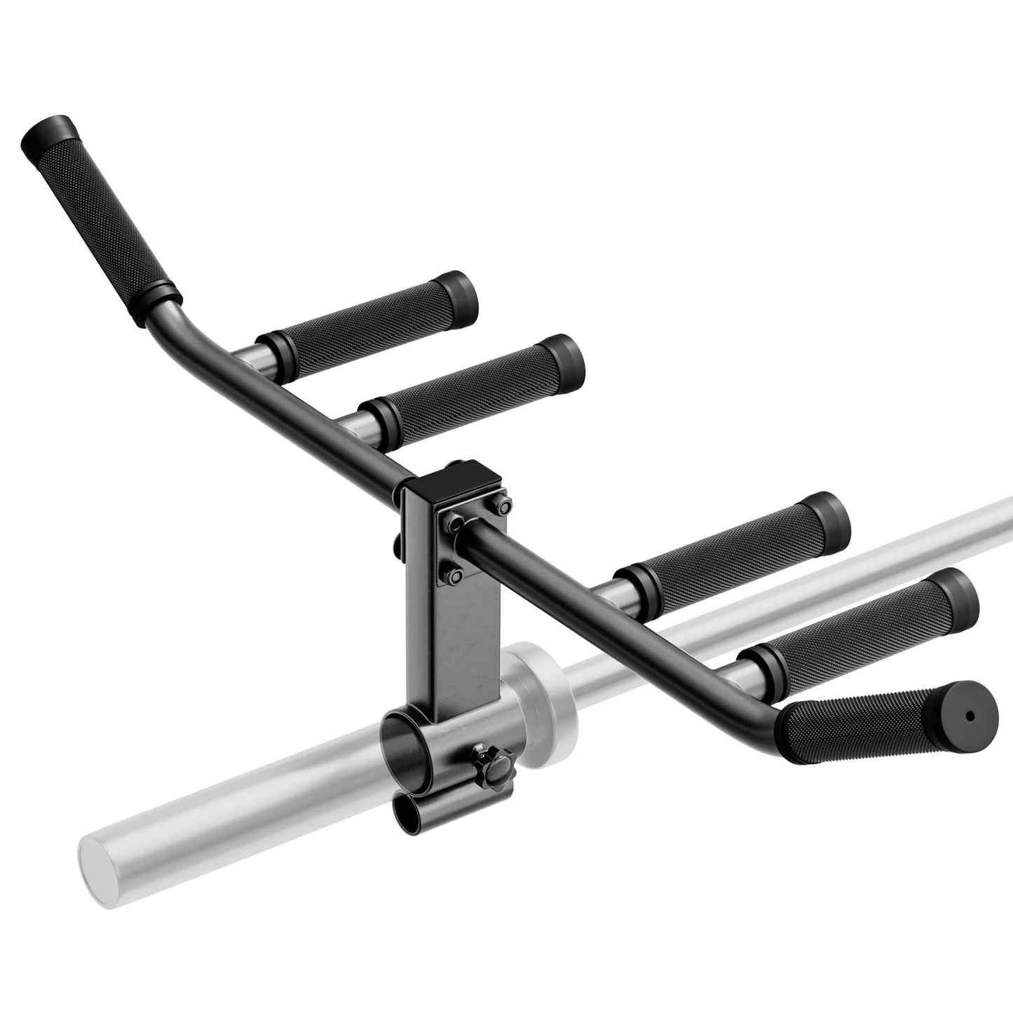 Howffite T Bar Row Handle Landmine Attachment LAT Pull Down Attachments for Gym Barbell Weight Workout Back Muscle Arms Triceps Biceps Fitness Accessories Viking Press fits 1“ and 2"