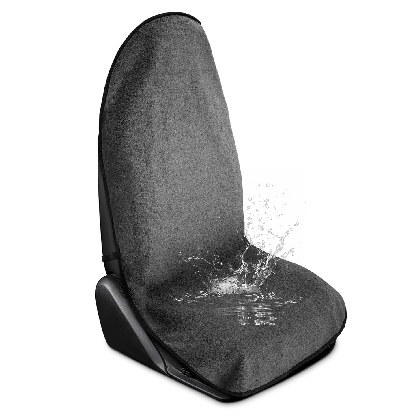 VOPHIA car seat Covers Waterproof & Non-Slip Car Seat Cover Protector - Universal Fit for All Cars,Gym & Beach Use,car seat Towels for Sweat,Pet-Friendly Protector(Grey)