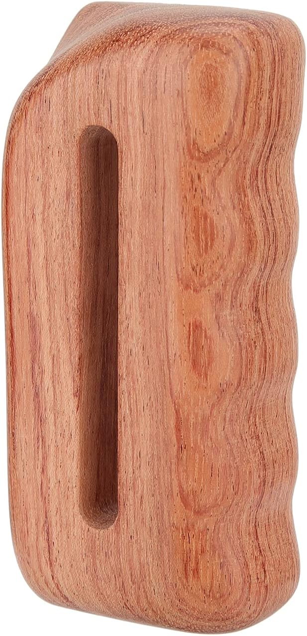 CAMVATE 1/4"-20 2828 Wooden Hand Grip with Mounting Groove for DSLR Camera Cage Kit(Left Hand)